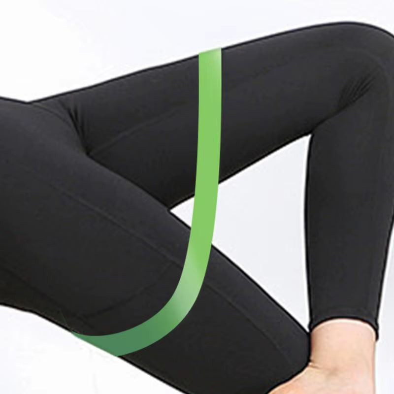 Resistance Bands 5X Elastic Workout Bands Professional Indoor Fitness Pilates Accessory for Leg Thigh Buttocks Arm Women Men