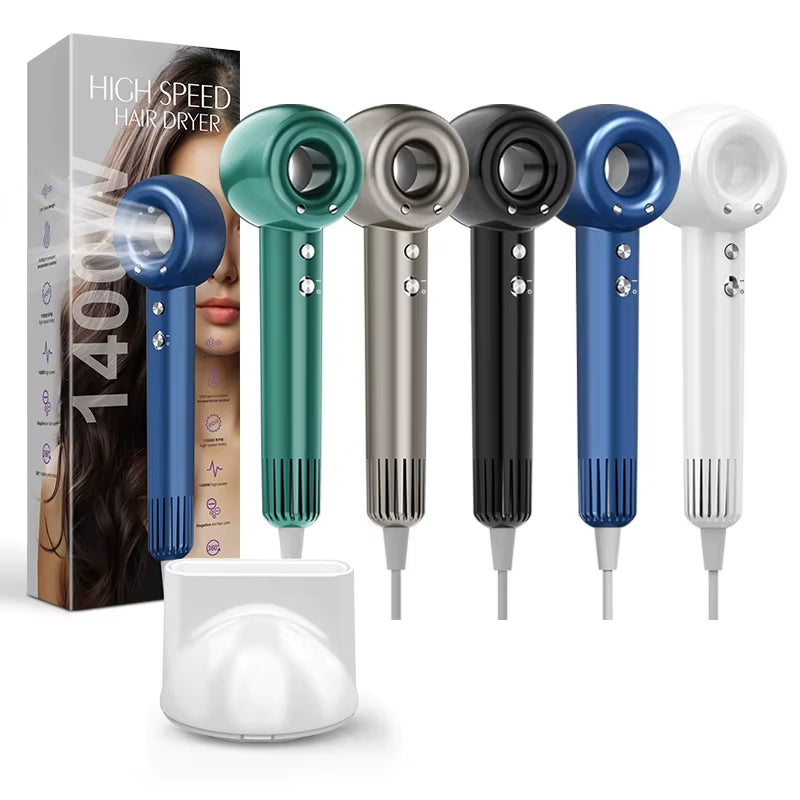 High Speed Hair Dryers Negative Ion Hair Care Quick Dry Professinal Leafless Hair Dryer Personal Styling Salon Appliance