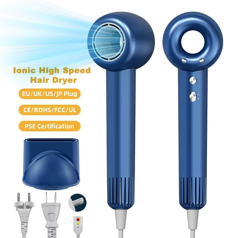 High Speed Hair Dryers Negative Ion Hair Care Quick Dry Professinal Leafless Hair Dryer Personal Styling Salon Appliance