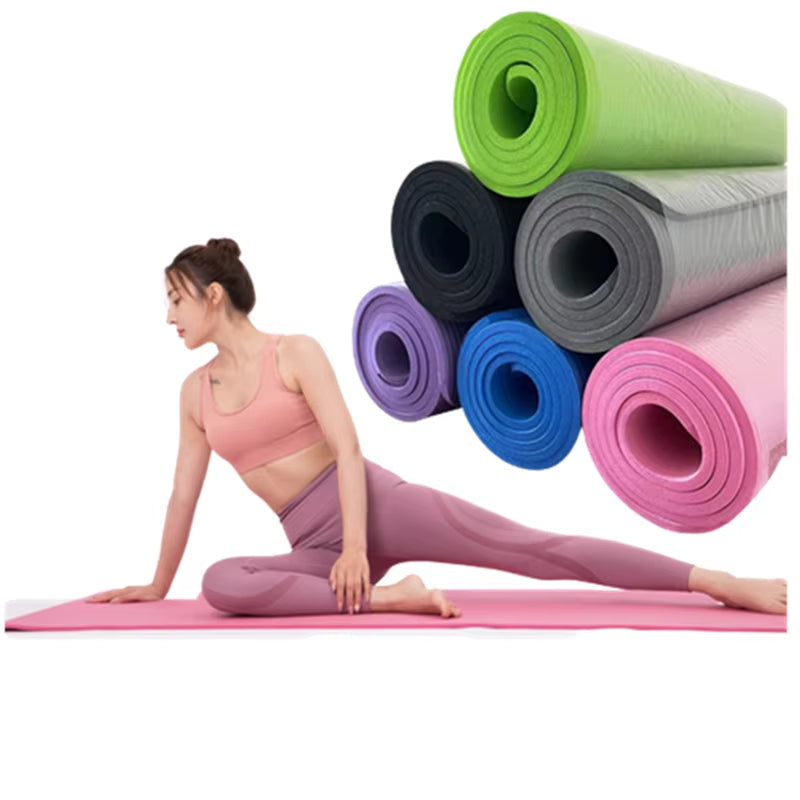 Custom Print Yoga Mats Eco Friendly Exercise Matt Private Label Non Slip Yoga Mat 8Mm