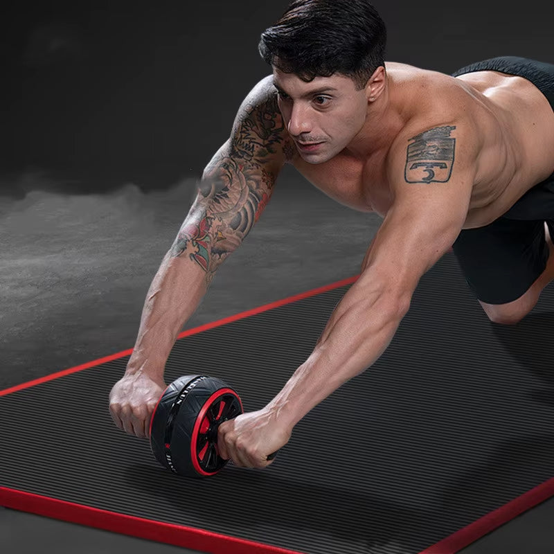 10Mm Non-Slip Yoga Mat 183Cm*61Cm Thickened NBR Gym Mats Sports Indoor Fitness Pilates Yoga Pads