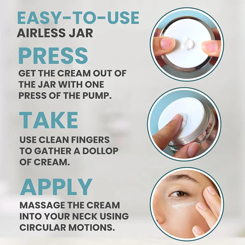 New Hyaluronic Acid Cream Ceramide Promotes Skin Elasticity Luster Nourishing Nourishing Locking Moisture Improve Skin Texture