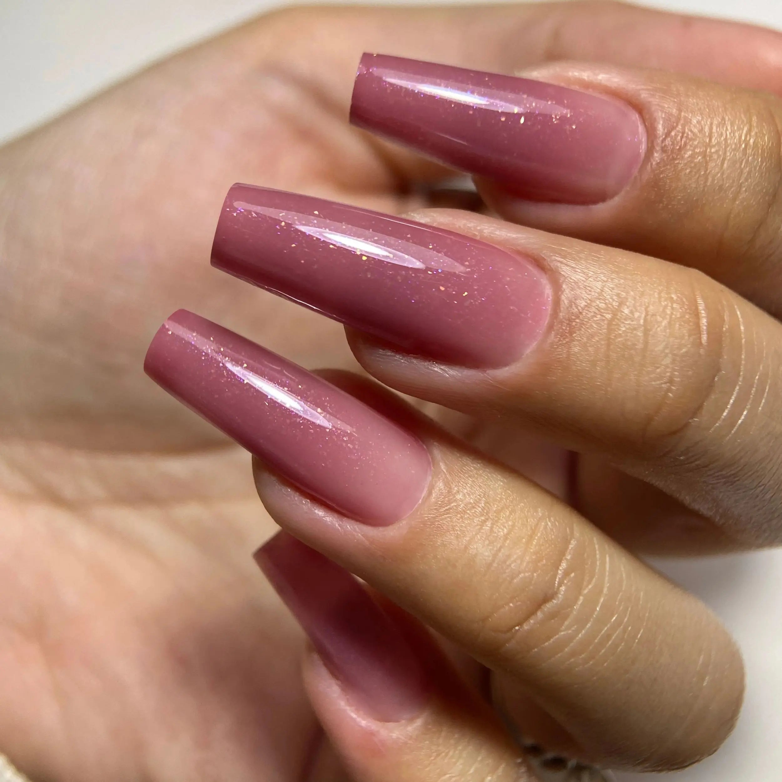 MSHARE 142g Pink Shimmer Red Color Self Leveling Extension Nail Gel Set UV Led Construction Gel For Nails