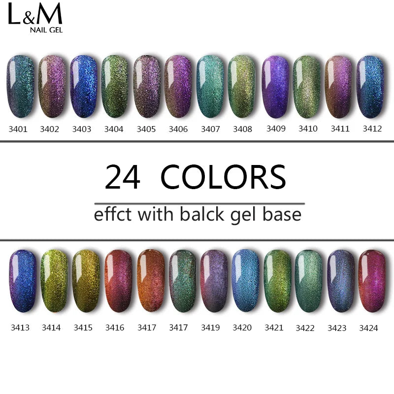 ibdgel Gel Nail Polish Phantom Chameleon Hybrid Varnishes Set Manicure Decoration Base Top For Nails UV LED Lamp Art Lacquer