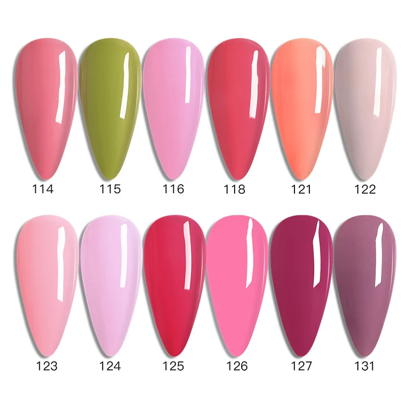 Ibdgel 12 Colors 15ML Nail Gel Polish Nail Accessories Semi-permanent Varnish Nail Art Nail Soak Off LED UV Gel Nail Venalisa