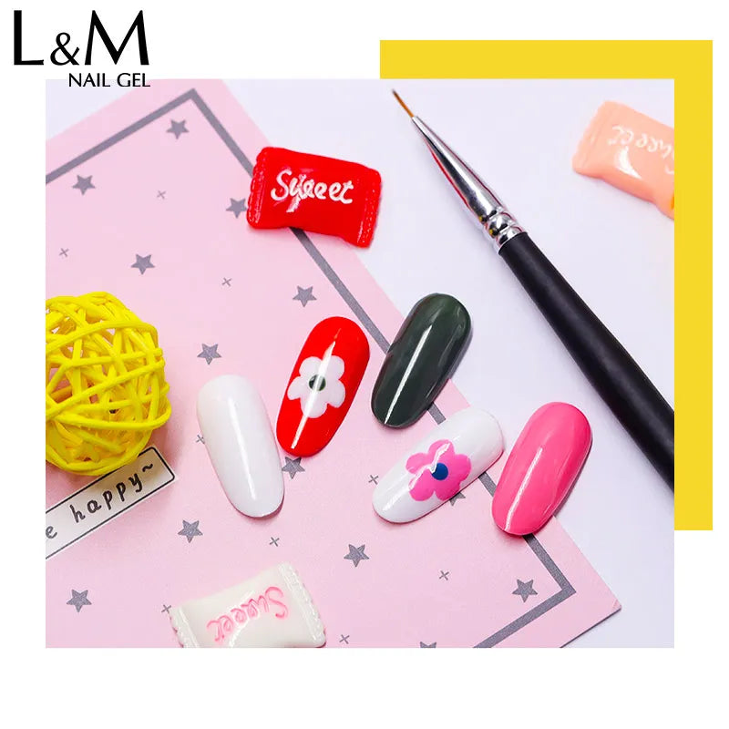 IDO 12 PCS/LOT Gel Nail Polish Semi Permanent Gellack Nail Art Salon 290 Colors Glitter 15ML UV LED Gel Polish Varnish гель лак