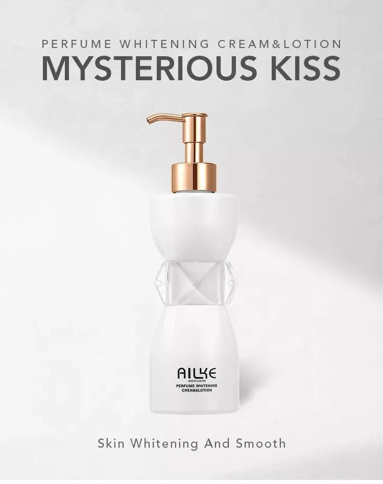 AILKE Moisturizing Whitening Body Lotion Black Spot Corrector With Nicotinamide Arbutin Anti-Wrinkle Brightening Skin Care Cream