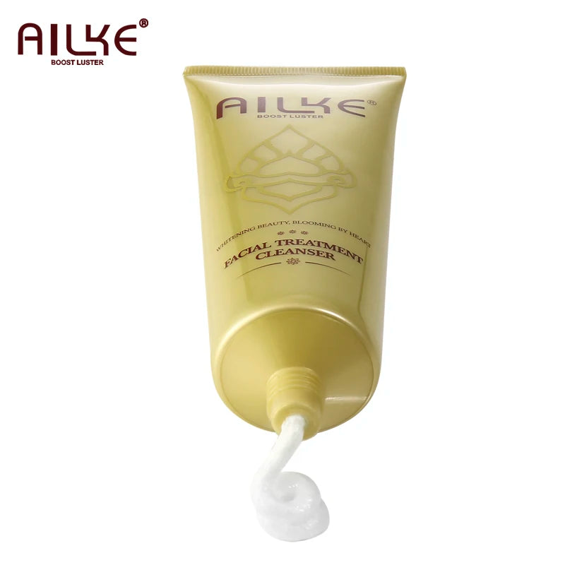 AILKE Whitening Remove Black Spots Facial Cleanser Refreshing Foaming Oil Control Non-irritating With Amino Acid Women Face Care