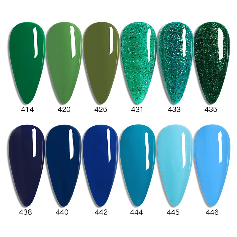 Ibdgel 12 Colors 15ML Nail Gel Polish Nail Accessories Semi-permanent Varnish Nail Art Nail Soak Off LED UV Gel Nail Venalisa
