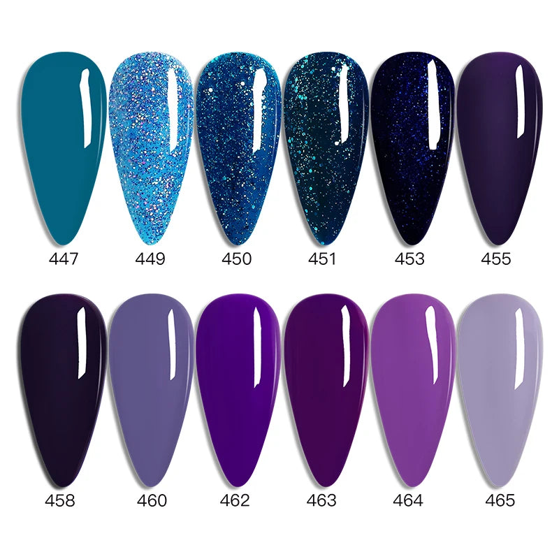 Ibdgel 12 Colors 15ML Nail Gel Polish Nail Accessories Semi-permanent Varnish Nail Art Nail Soak Off LED UV Gel Nail Venalisa