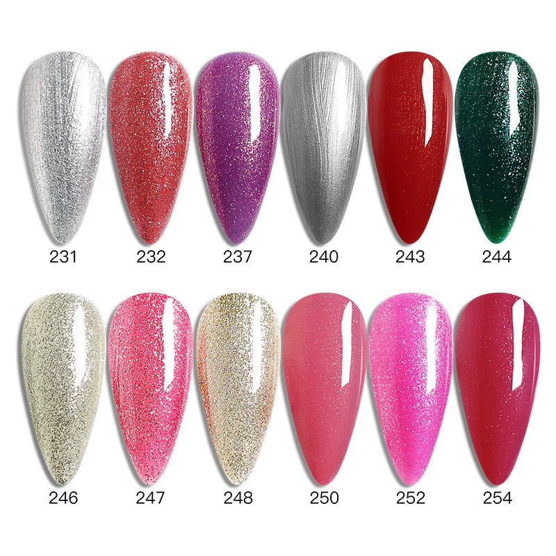 Ibdgel 12 Colors 15ML Nail Gel Polish Nail Accessories Semi-permanent Varnish Nail Art Nail Soak Off LED UV Gel Nail Venalisa