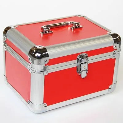 Medium Single Lock Double Mirror Cosmetic Case Storage Box Tattoo Nail Art Foot Sauna Sauna Kit With Makeup Suitcase Sale