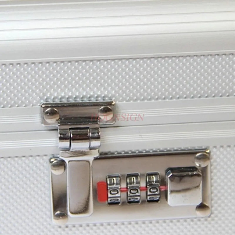 Medium Single Lock Double Mirror Cosmetic Case Storage Box Tattoo Nail Art Foot Sauna Sauna Kit With Makeup Suitcase Sale