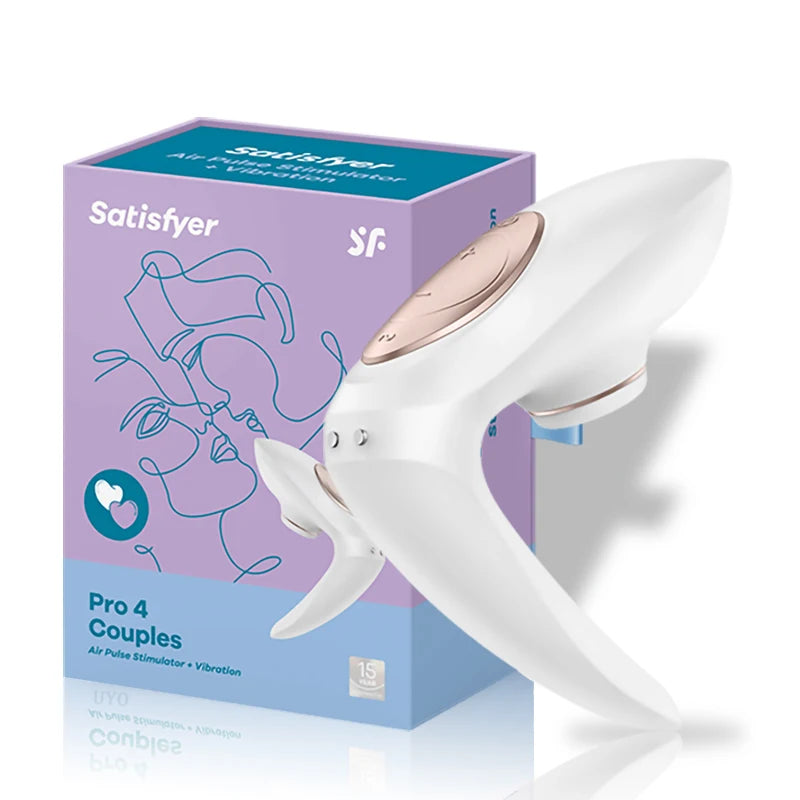 Germany satisfyer Pro4 Couples Sucking Vibrators G spot