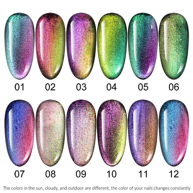 Venalisa 7.5ml Newest Nail Art Design Manicure Enamel 9D Cat Eyes Magnetic Gel Polish Kit Gel Nail Polish Lacquer Varnish