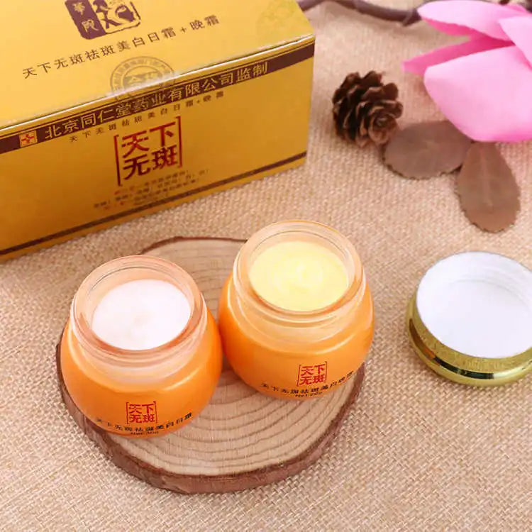 NEW HOT Chinese Whitening Freckle cream remove melasma dark spots skin face care cream 2pcs F138