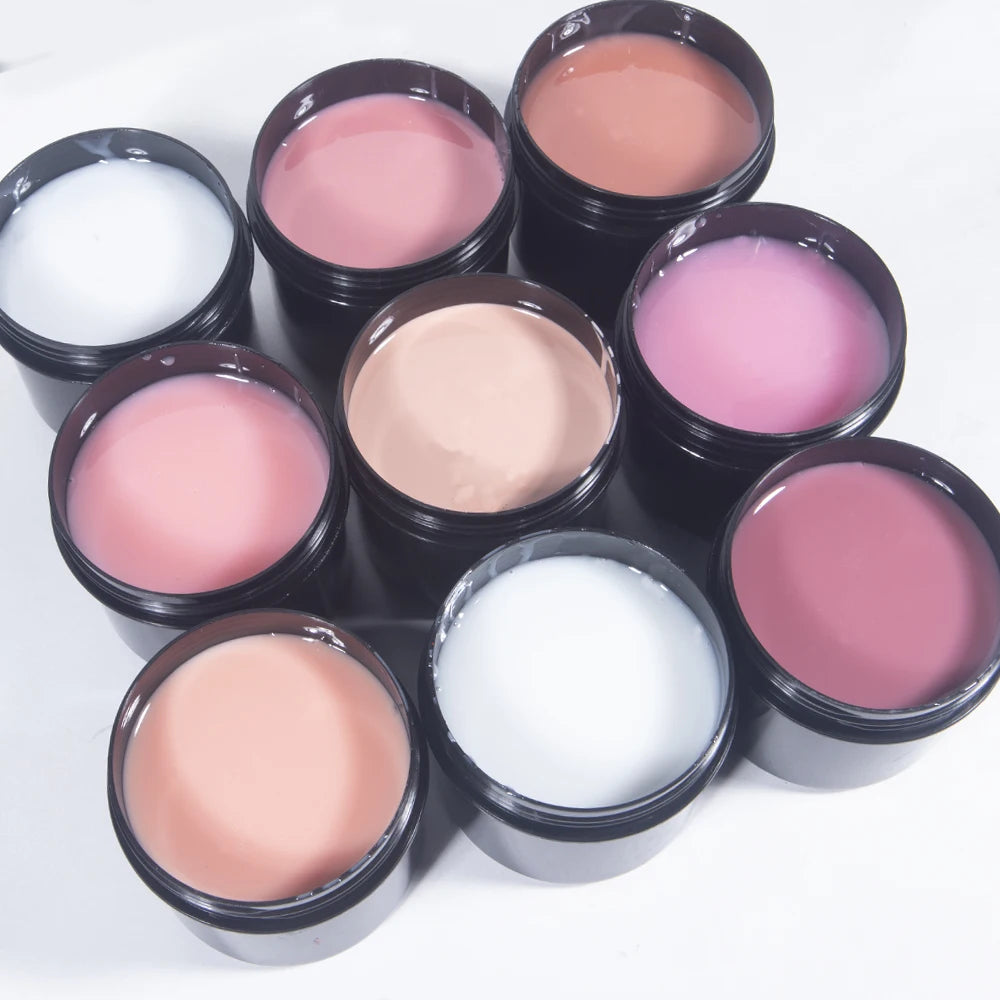 KODIES GEL 150g Builder UV Nail Gel Polish Camouflage Clear Opal Jelly Poly Gellak for Nails Extension Sculpture Manicure Salon