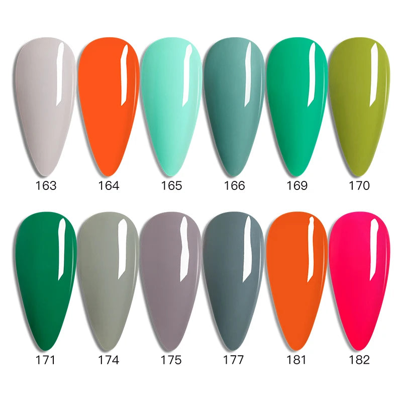 Ibdgel 12 Colors 15ML Nail Gel Polish Nail Accessories Semi-permanent Varnish Nail Art Nail Soak Off LED UV Gel Nail Venalisa