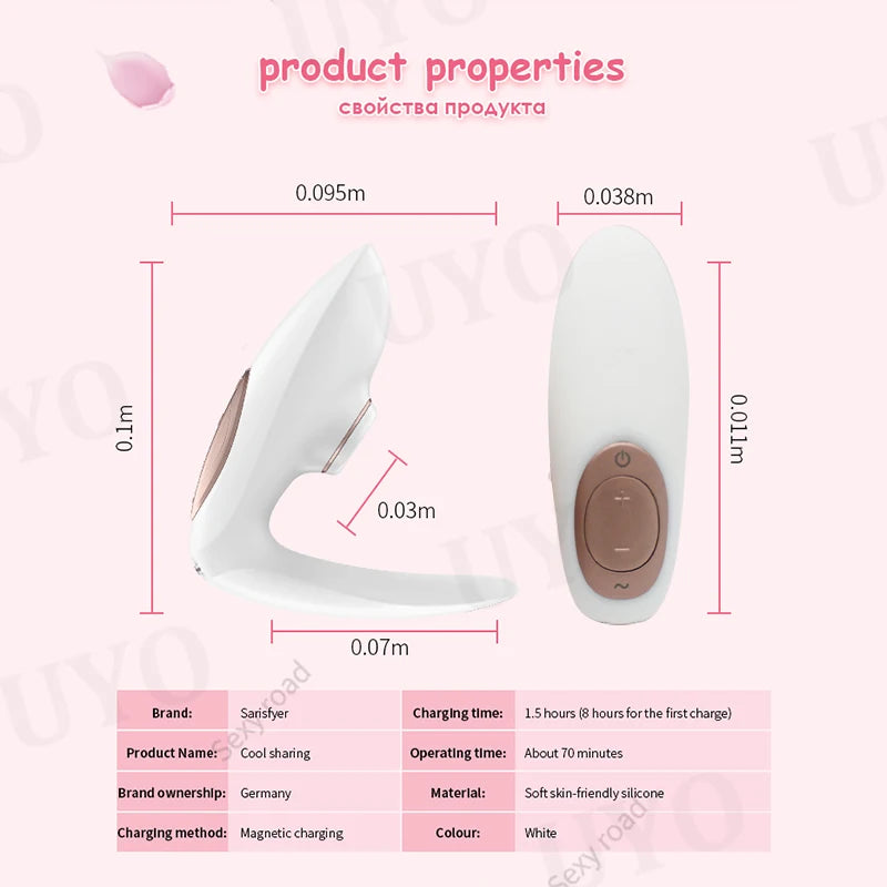 Germany satisfyer Pro4 Couples Sucking Vibrators G spot