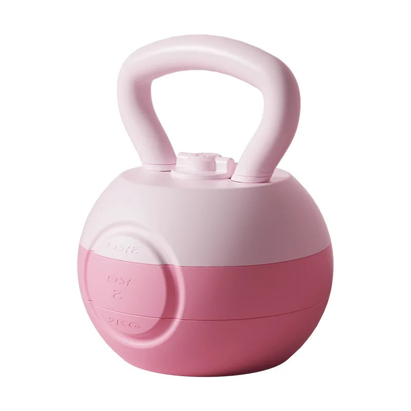 Kettlebell women's fitness exercise removable watering kettlebell