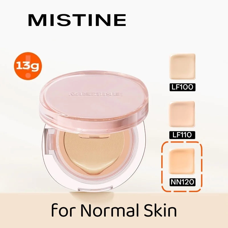 MISTINE Poreless BB CC Cushion Foundation Long lasting waterproof Oil Control Concealer 13g Original Real Makeup Cosmetics