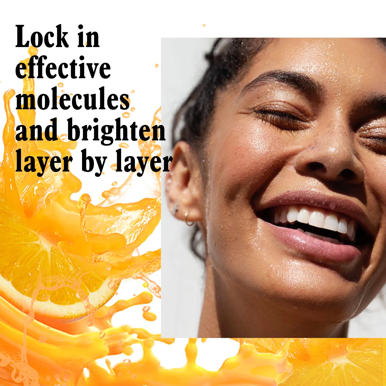 Ailke Vitamin C Rejuvenating Brightening Moisturizing Cream, containing collagen and niacinamide, anti-aging, smoothing skin