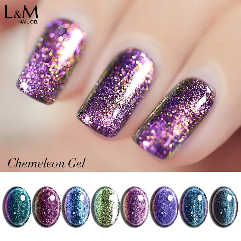 ibdgel Gel Nail Polish Phantom Chameleon Hybrid Varnishes Set Manicure Decoration Base Top For Nails UV LED Lamp Art Lacquer