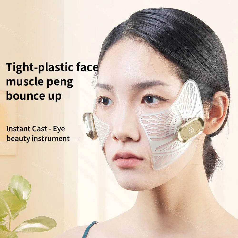 EMS Face Eye Massager Electric Muscle Stimulator Facial Massagers Beauty Eyes Facial Lifting Fatigue Relief  Skin Care