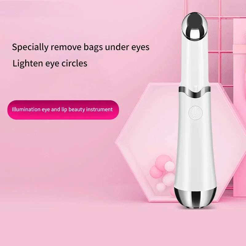 New Electric Eye Beauty Device Reduces Eye Lines Red and Blue Color Light Care Eye Cream Introduces Lip Massage Face Massagers