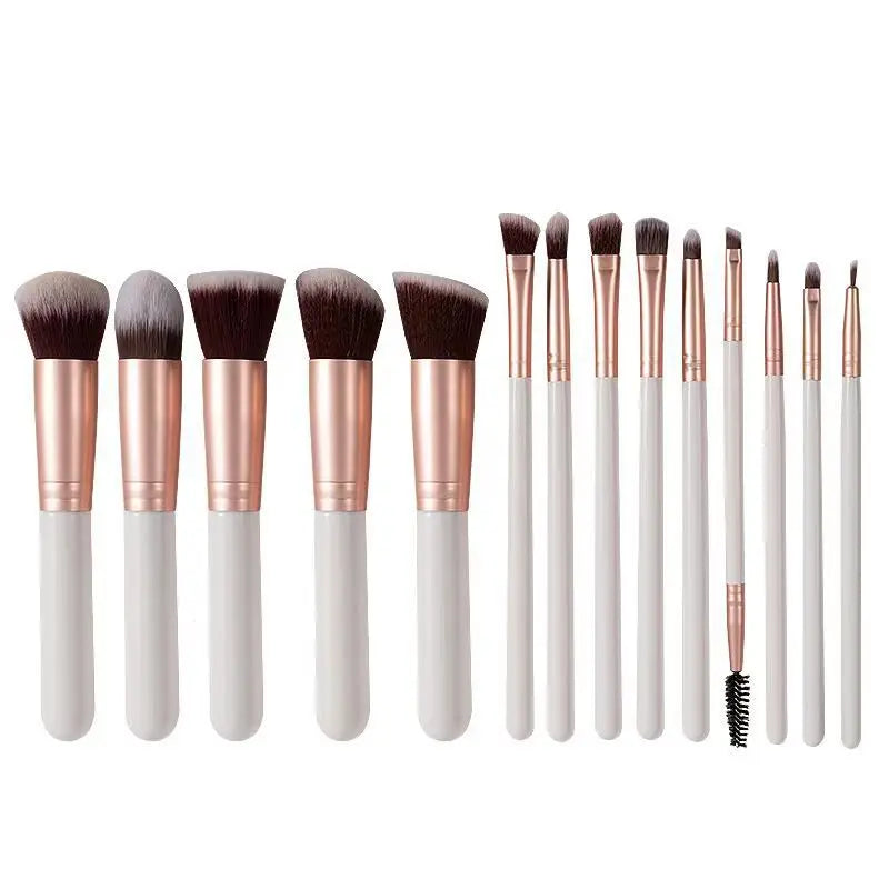 Explosive 14 16 makeup brushes set loose powder foundation brush soft bristle brush spot wholesale makeup brush set makeup tools