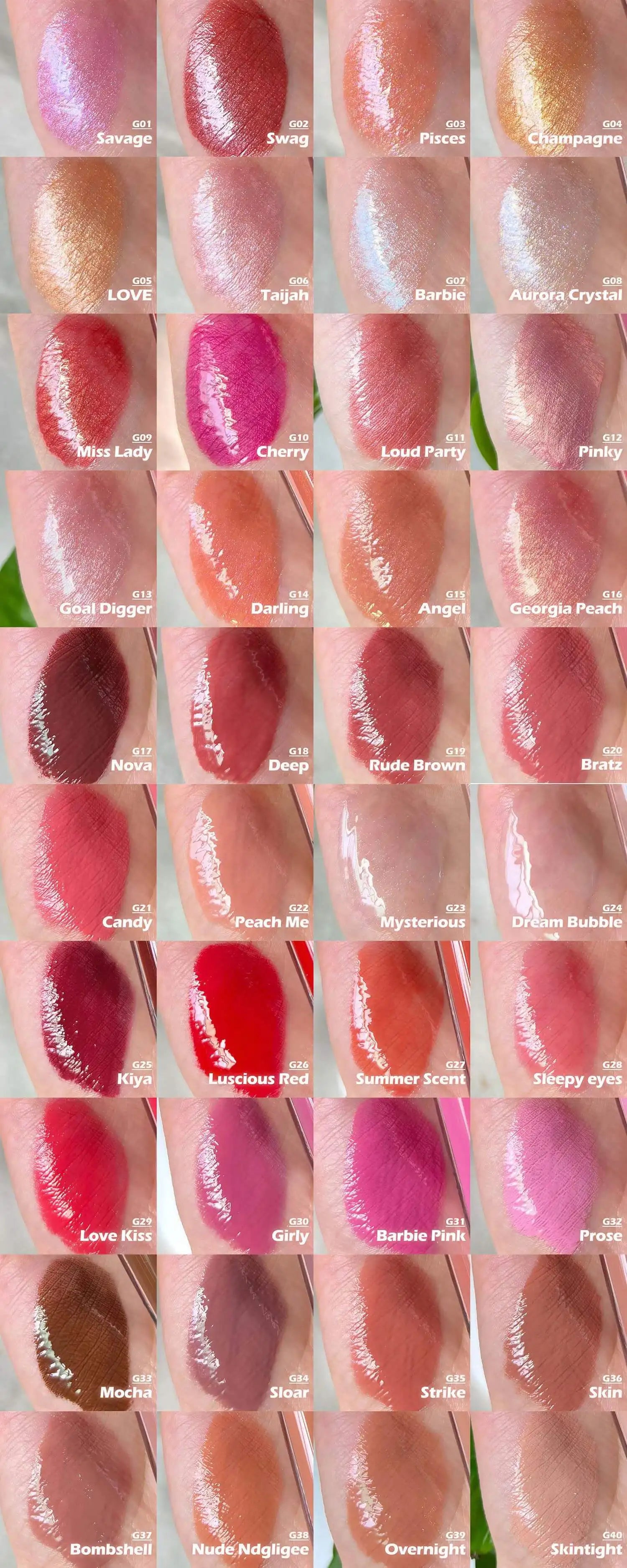 Liquid Lipstick Make Your Own Logo Organic Lip Gloss Lip Makeup Waterproof Matte Lipsticks Wholesale Bulk 1/10/20pcs/lot