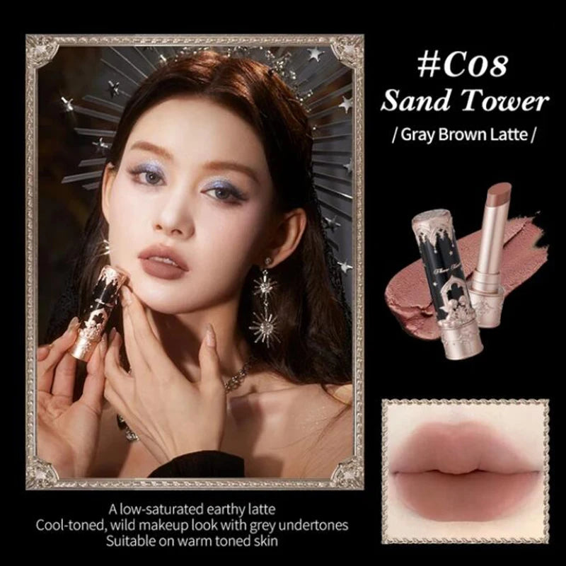 Flower Knows Make Up Kit Cosmetics Full Set Strawberry Rococo Eyeshadow Palette Little Angel Highlighter Matte Lipstick 4Pcs Kit