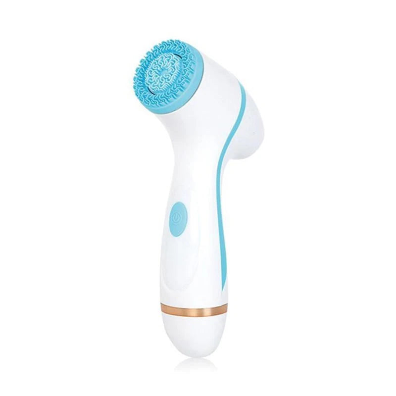 Electric portable Rotary Deep Cleaning 3-in-1 Multi-function waterproof Usb Cleaner Beauty tool Cleanser Brush