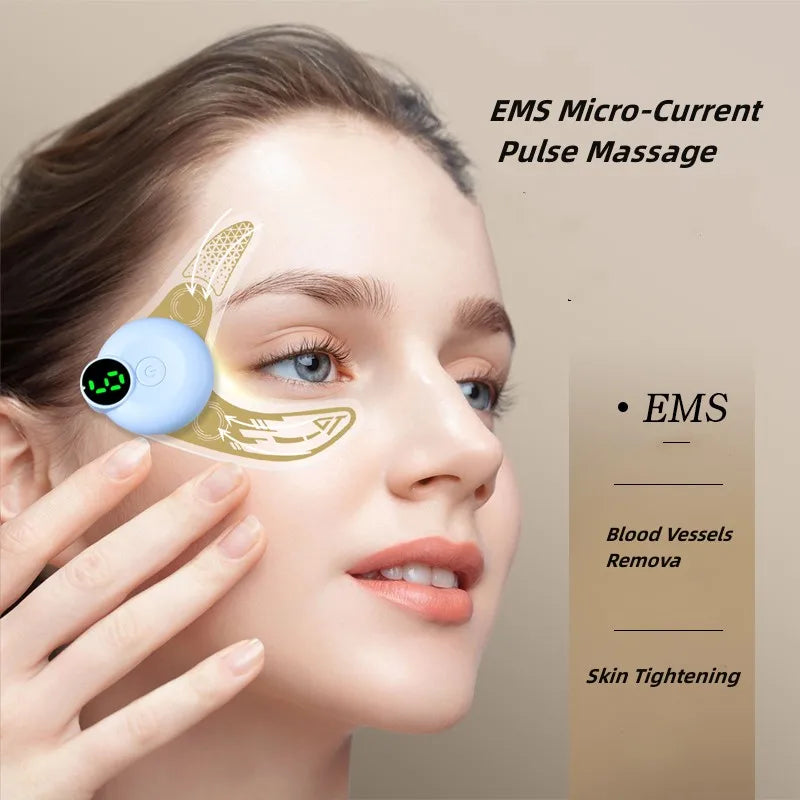 EMS Eye Mask Patch Face Eye Massager Muscle Stimulator Facial Massagers Beauty Eyes Lifting Fatigue Relief eye bags dark circles