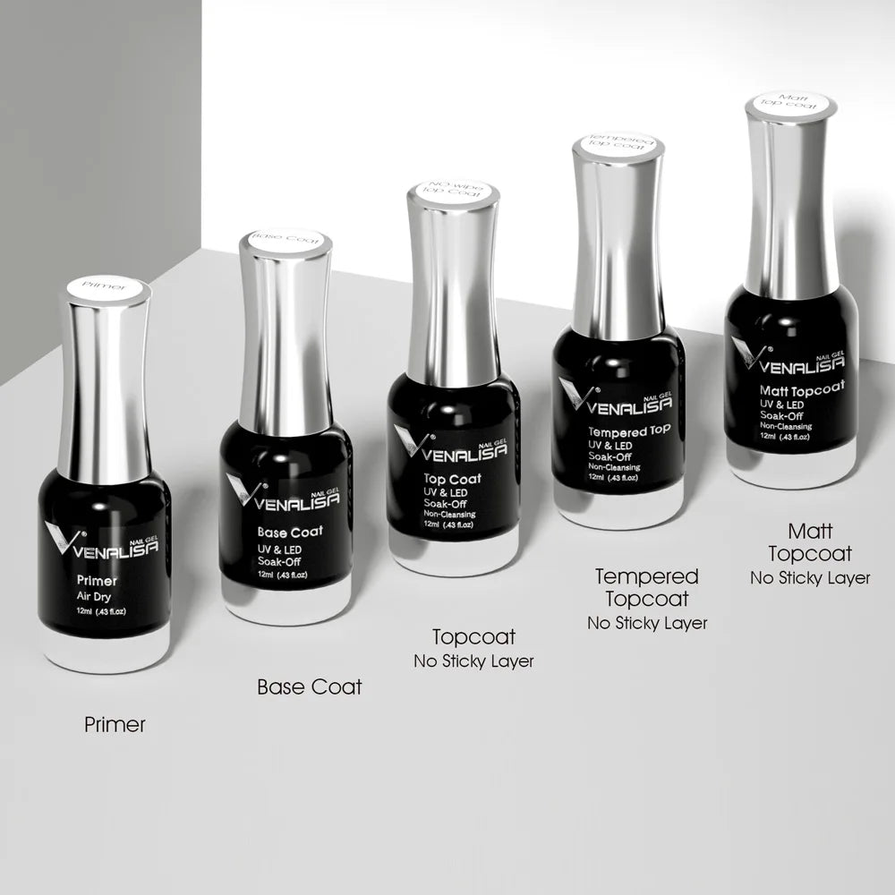 Venalisa Jelly Pink Kit 12ml Gel Nail Polish Full Coverage Platinum Pigment Fall Color Gorgeous Color Soak Off UV LEDGel Varnish