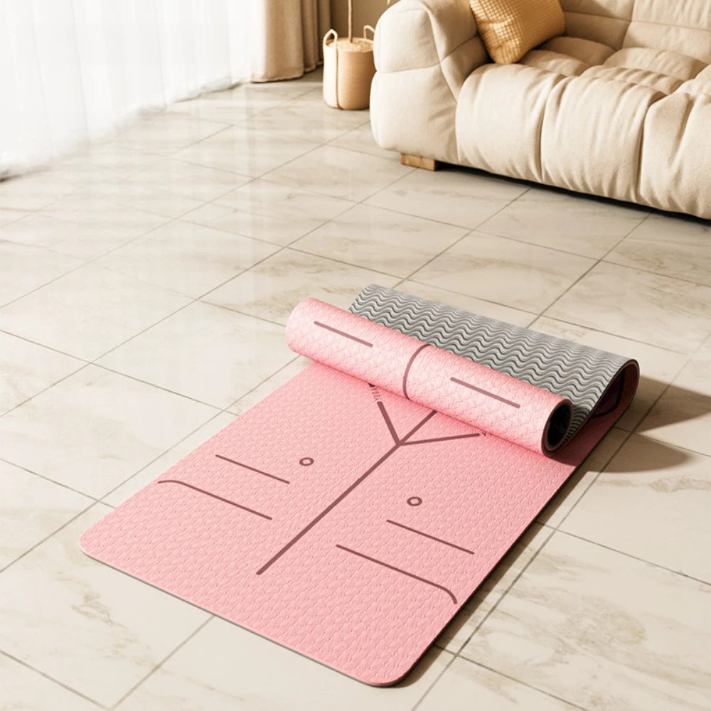 Wide Thickened TPE Yoga Mat for Women