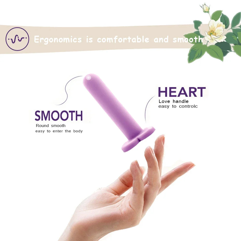 New Anal Plug Wellness Dilator Kit for To Stretch The Vaginal Opening and Depth