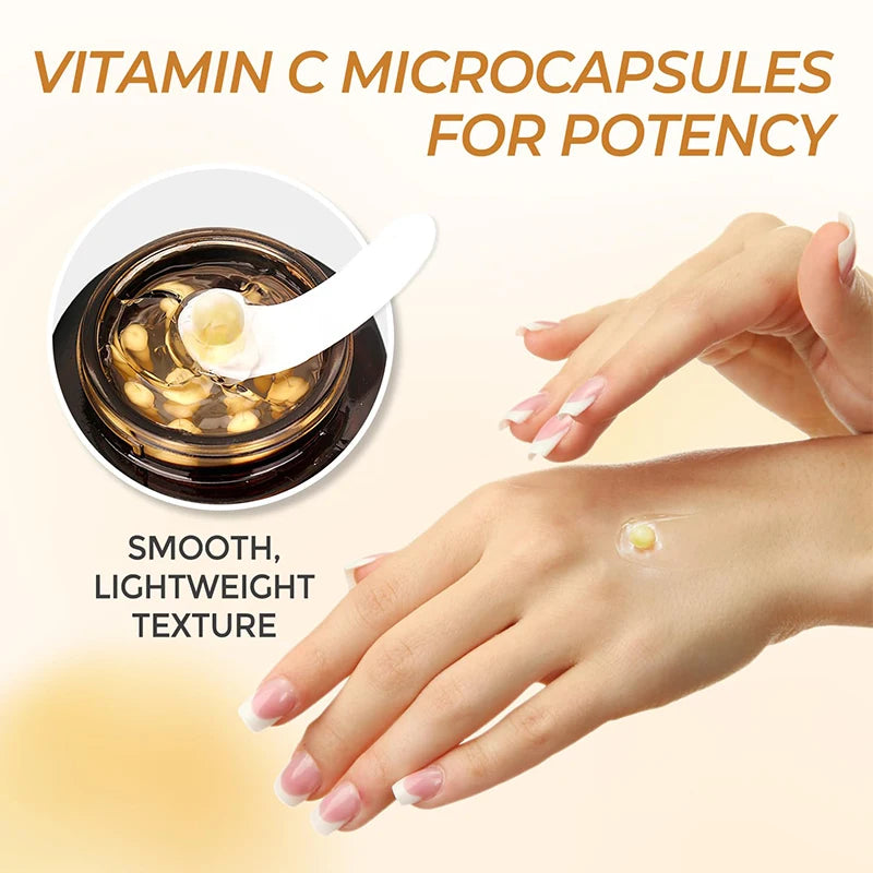 Anti Wrinkle Vita C Capsule Cream Collagen Face Anti Aging Gel Firming Repairing Fade lines Korean Skin Care Products 2.39 oz