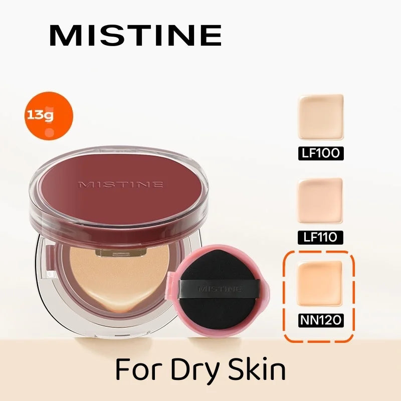MISTINE Poreless BB CC Cushion Foundation Long lasting waterproof Oil Control Concealer 13g Original Real Makeup Cosmetics