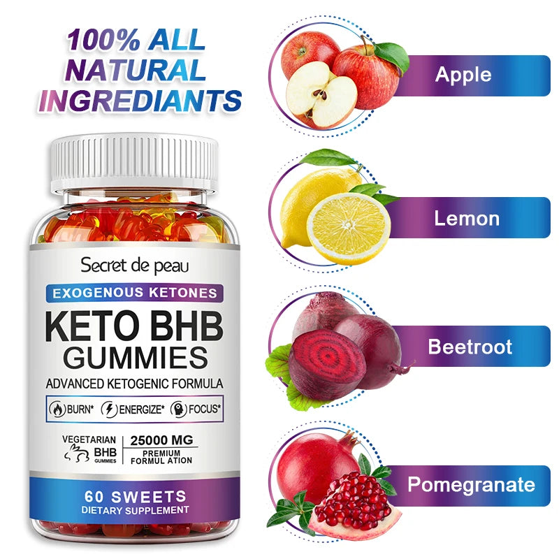 Keto ACV Gummies Advanced Weight Loss - for Women and Men