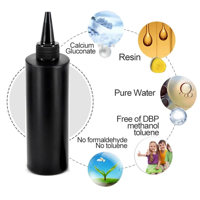 MSHARE No Wipe Top Coat Gel Without Sticky Layer 250ml Non Cleaning Nail Polish Lasting Health Resin UV Varnish