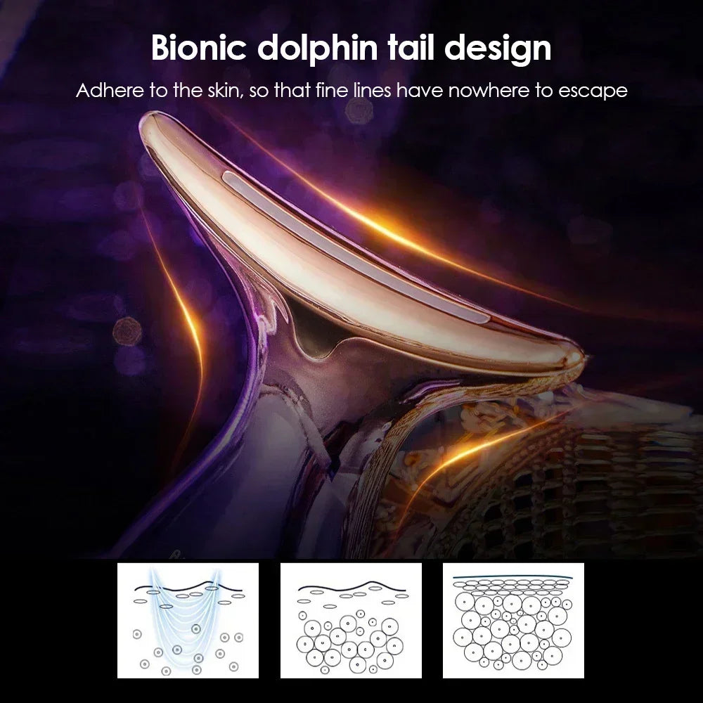 Face massagers electric face lift Anti Wrinkle Skin Microcurrent Neck Beauty Instrument Facial Lifting Tighten Sagging Skin Care