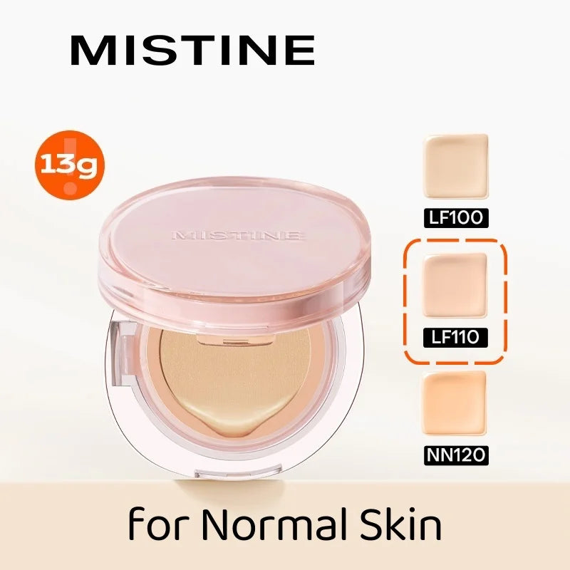 MISTINE Poreless BB CC Cushion Foundation Long lasting waterproof Oil Control Concealer 13g Original Real Makeup Cosmetics