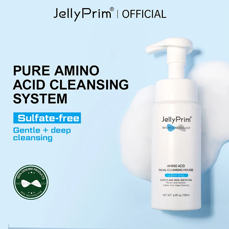 JellyPrim Amino Acid Facial Cleansing Mousse Oil Control