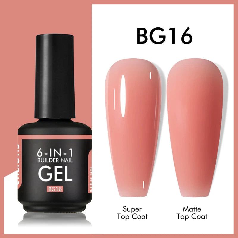 CHUNSHU 6 IN 1 Extension Gel 15ML Builder Nail Gel