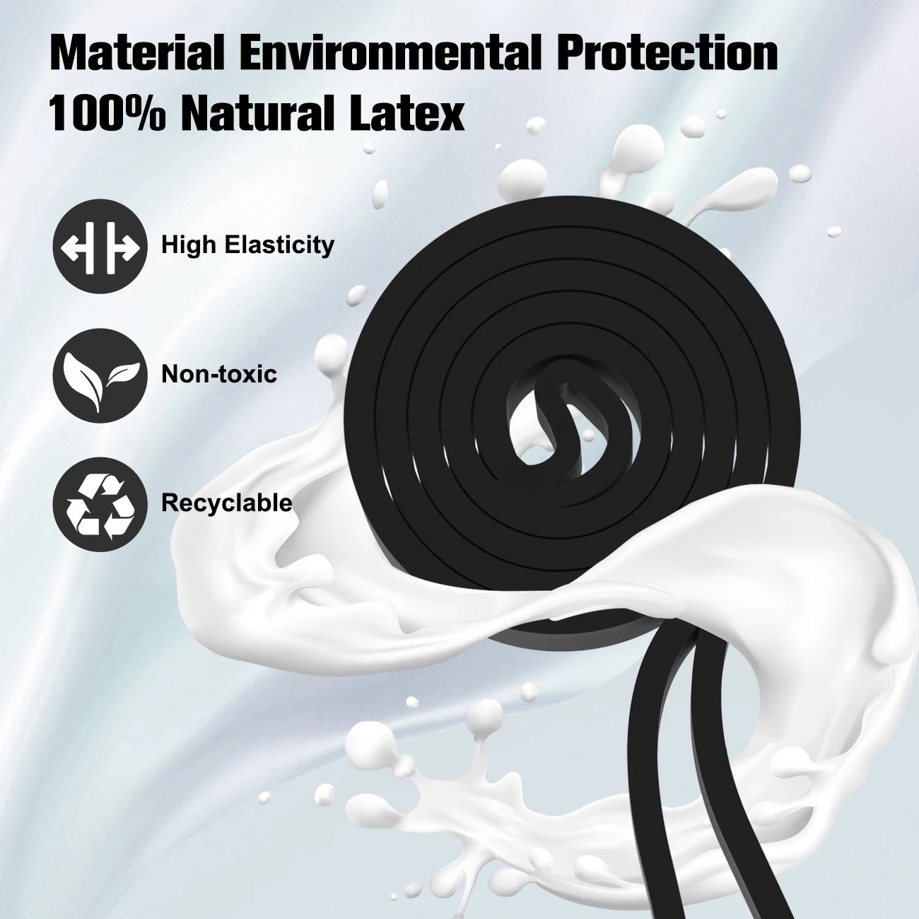 Relife Sports 5pcs Heavy Duty Resistance Bands Set