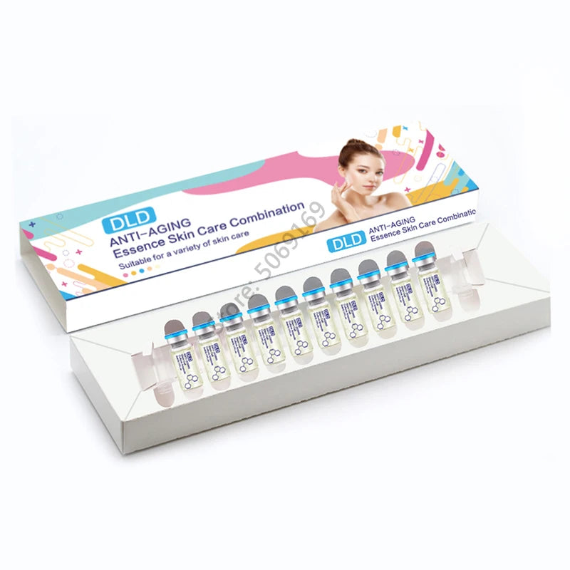 Korea 5ml Glow BB Cream Hyaluronic Acid Ampoule Kit Facial Repair Foundation Cream Moisturizing Rejuvenation Beauty Skin Care