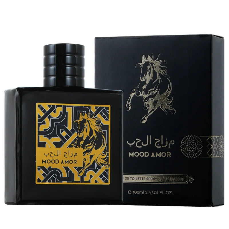 100ML Oriental Perfume with Long-lasting Fragrance, Peony, Rose, Musk, Patchouli, Osmanthus, Ebony Scent for Men and Women