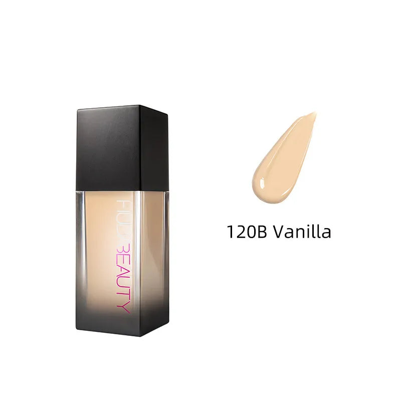 34ml Flawless Liquid Foundation Matte Concealer Nourishing Long-Lasting Facial Makeup Concealed Pores Fine Breathable Cosmetics