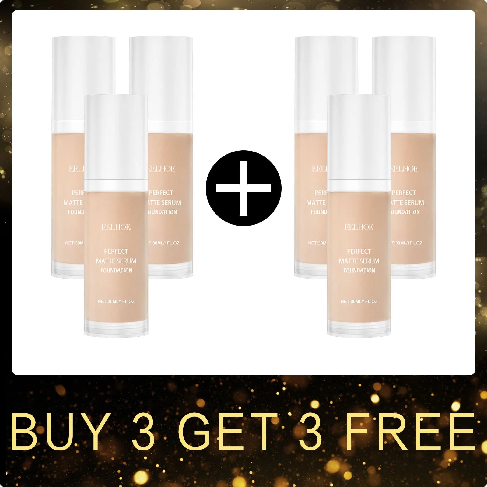 Tinted Moisturizer Foundation Long Lasting Waterproof Matt Oil Control Brightening Face High Coverage Base Makeup Cosmetics 30ml